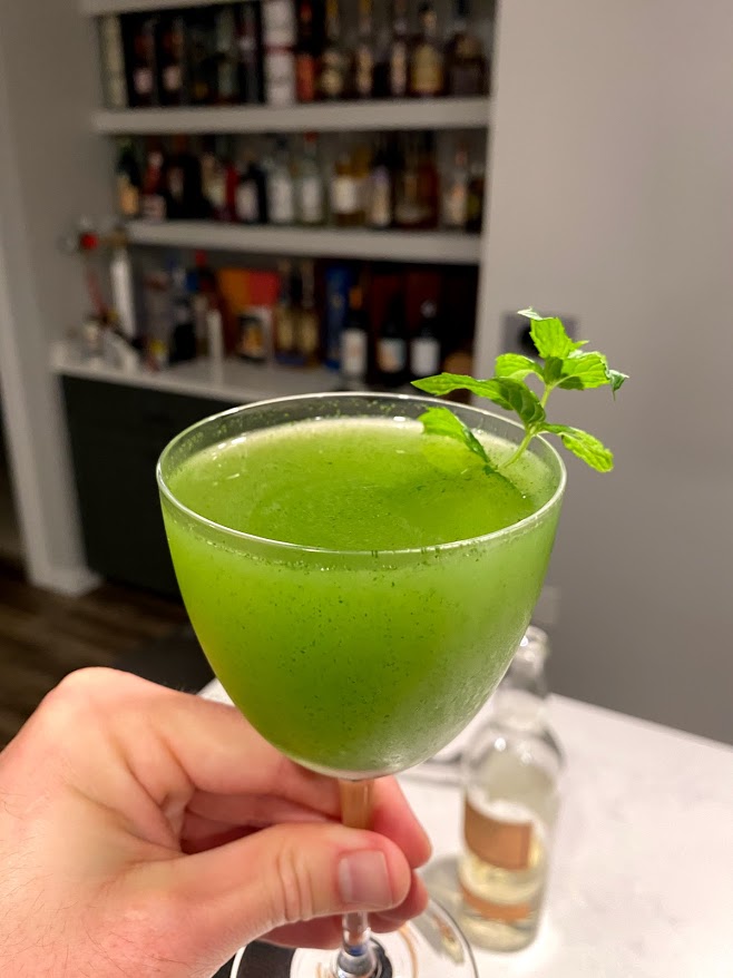 Finished cocktail